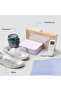 35x45cm 25pcs PVC Heat Shrinkable Film Large Portable Shoe Shrink Wrap Bags Isolate Dust Plastic Bag - 6