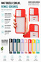 Case for Vivo Y11S Case Camera Slider Matte Back Surface Color Frame Lens Cover - 5