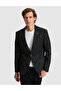 Black Wool Blend Ex. Slim Fit Jacket 50291928-Vr046 - 3