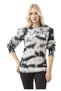 Wp268 Women's Knit Sweater – Tie-Dye Patterned and Embossed Structure Sweater |   Suitable for Daily Wear and Street Wear - 6