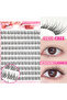 No need for glue Daily Lash Win: Korean-Style False Lash Extension Kit with 120 Self-Adhesive Cluste