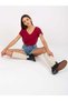 Tricou Basic Bordo