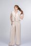 Women's Summer Stone Celinea Wide Collar Vest and Wide Leg Pants Set 1315 - 5
