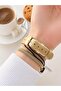 Leather Cord Strap 2 Year Warranty 3 Atm Water Resistant Women Wristwatch+Bracelet Bd.12810.3 - 4