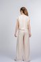 Women's Summer Stone Celinea Wide Collar Vest and Wide Leg Pants Set 1315 - 3