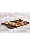 Service Tray, Tea - Coffee Tray 26X42 cm Copper Color - 3