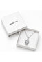 316L Stainless Steel Stone Drop Necklace Gift Custom Box Chain - 3