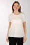 Basic Viscon Zero Neck Tshirt