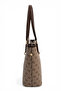 Dark Beige - Brown Monogram Women's Shoulder Bag Sp1282 - 3