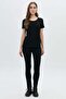 Basic Viscon Zero Neck Tshirt - 4