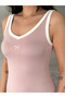 Women's Modal Fabric Embroidery Detailed V-Neck Dress - 4