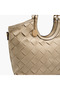Textured Tote Bag with Detachable Strap - 6