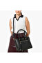 Textured Tote Bag with Detachable Strap - 8