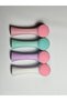 Double-Sided Manual Facial Cleansing and Massage Brush - Blackhead Remover with Exfoliating Effect - Available in Pink, Green, Purple, and White - White - 7