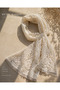 Betty Bands White Lace Bandana – Bohemian Scarf, Shawl, Belt Hair Accessory - 4