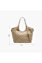 Textured Tote Bag with Detachable Strap - 2