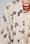 Women's Ethnic Floral Embroidered and Sequin Embellished Kimono - 2