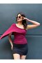 Women's One-Shoulder Stylish Blouse with Flywheel Detail - 3