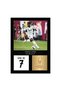 Alayra Framed Wall Art Vinicius Jr Real Madrid Signed A4 Printed Photo Picture Display Gift For Real Madrid Fans Digitally Reproduced Signature Framed