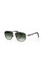 Uv400 Protection Metal Frame Men Sunglasses Black Silver Green Color Plg-2118C4 - 4
