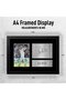 Alayra Framed FR Joe Root Gift Signed FRAMED A4 Printed Autograph England Cricket Gifts Photo Display - 2