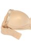 Women's Skin Color Ribbed Underwire Non-Padded Bra - 3