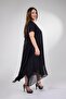 Women's Plus Size Skirt Hem Chiffon Dress - 2