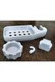 🫧   Shower Soap Dispenser and Shampoo Holder Organizer – Wall-Mounted Bathroom Organizer Tray - 4