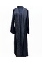 Luxury Black Beaded Coat-Style Abaya with Inner Dress Set - 3