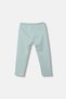 Women's / Girls' Logo Printed Regular Fit Leggings Khaki 3K1Cgf01917H - 2