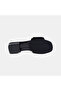 Women's Black Suede Slippers with Gold Accessories - 3