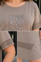 Women's Sequin, Lace Detailed Comfortable Fit Casual Dress C403 - 4