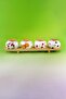 Berries Bamboo 4-Piece Porcelain Spice Rack with Stand - 2