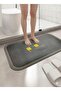 Non-Slip Bathroom & Kitchen Mat 60x40 cm, Super Absorbent, Quick Dry, Soft & Durable Rug (Green) - 5
