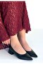 Ferla Black Leather Heeled Shoes - 3