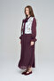 Women's Pastel Color Embroidered Flowy Vest - 4