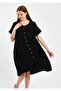 Heaven 3030 Muslin Yaren Battal Dress - 5