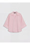 Pink Oversize Women's Shirt - 5