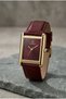 Tank Unisex Quadrangle Case Wristwatch - 5