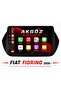 For Fiat Fiorino 2008+ Multimedia Frame with 10 Inch Sockets