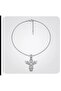 Zircon Stone Phoenix Steel Necklace - 3