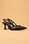 Women's Thin Heeled Satin Evening Dress Shoes High Heels - 4