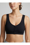 Push-Up Front-Opening Thick-Strap Padded Underwire Buttoned Sports Bra