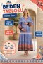 Women's Tassel Collar Cotton Maternity Dress Marine Patterned Long Sleeve Summer Dress - 6