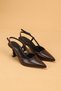 Women's Thin Heeled Satin Evening Dress Shoes High Heels - 3