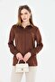 Classic Satin Shirt Coffee