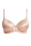 Women's Powder Shimmering Textured Ribbon Supported Bra - 2