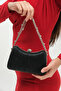 Black Laser Women's Evening Dress Wedding Bag - 6