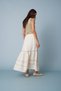 Cotton Long Skirt with Lace Detail - 4