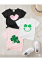 New Season 3-Piece Set Girls' T-Shirt, Multi-Color, 100% Cotton